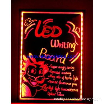 Acrylic led writing board
